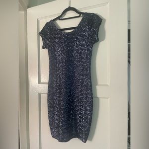 Free People sequin mini dress